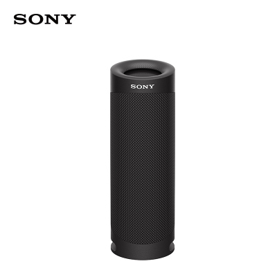 Sony/索尼 SRS-XB23-黑色 无线蓝牙音箱便携式重低音炮防水迷你立体声双喇叭小音响 黑色
