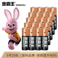 金霸王(Duracell) 5号电池20粒装碱性干电池