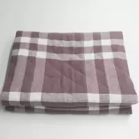 枕巾 纯棉质感枕巾/方格图案枕巾