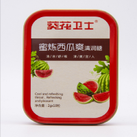 葵花卫士 蜜炼西瓜爽清润糖 2g/粒*18粒/盒/240盒/件