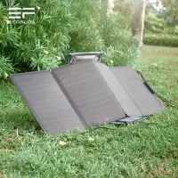 EcoFlow户外电源太阳能电池板110W光伏发电板家用户外露营折叠便携充电 110瓦太阳板