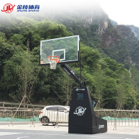 JINLING金陵体育青少年降式篮球架室内户外家用训练11309/QSJ-2单只