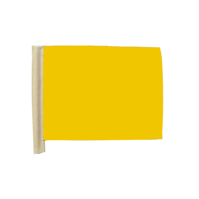 初暖心 信号旗FX202 布 黄色 400×500mm LY11122