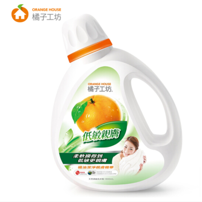 橘子工坊天然浓缩洗衣精1800ml