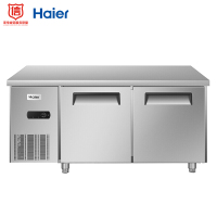 海尔 Haier 330升酒店不锈钢工作台冰箱