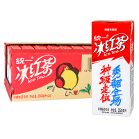 统一 冰红茶 250ml*24盒/箱 柠檬味茶饮料(计价单位:箱)(BY)