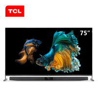 TCL 75X9 75英寸 8K超高清全面屏 QLED量子点全场景 人工智能 网络液晶电视机 黑色(XF)