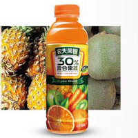 Zs-农夫山泉农夫果园30%混合果蔬汁 番茄草莓口味可选500ml*15瓶