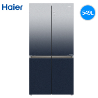 海尔(Haier)新品十字开多门冰箱 大容量风冷无霜一级节能双变频电冰箱 BCD-549WSCEU1(XF)