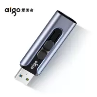 爱国者(aigo)U335 128GU USB3.0 U盘 商务金属迷你U盘推拉式(单位:个)