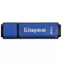 金士顿(KINGSTON) u盘USB3.0 DTVP30 闪存盘硬件加密U盘 专业硬件加密 64G 单个装