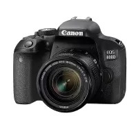 佳能单反数码相机800D（含18-55镜头，相机包，存储卡，可手动调焦）