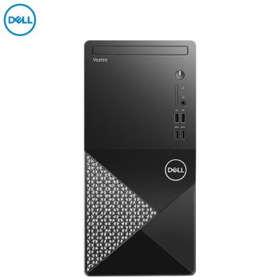 戴尔(DELL)新品 成就3890 商用台式机电脑 单主机 定制(Intel i5-11400 4GB 1TB+256GB 集显 Win10 无光驱 WIFI蓝牙 网络同传)