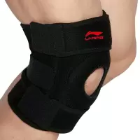 李宁LI-NING护膝加压运动护具单只装 弹簧支撑型222-1