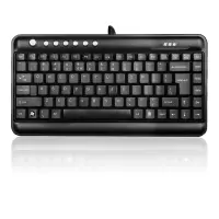 双飞燕(SHUANG FEI YAN)KL-5 有线键盘 电脑键盘 笔记本键盘 USB接口键盘