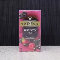 英国进口twinings川宁综合野莓果香红茶50g/25片果味红茶袋泡茶包