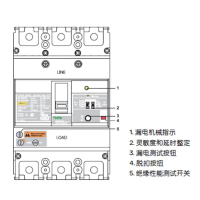 施耐德 Schneider Electric 固定式塑壳漏电断路器EZD630M3630仅报警(包装数量 1个)