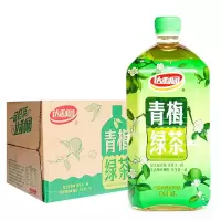 Zs-达利园青梅绿茶茶饮料青梅绿茶装年货礼盒 1L*12瓶 整箱装