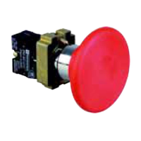 施耐德 Schneider Electric Φ60mm蘑菇头按钮 红色 1NC(包装数量 1个)