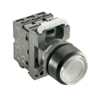 ABB MP4-42L-10(10089941) 模块型带灯按钮(需另配LED集成灯座) 凸钮锁型 蓝 1NO