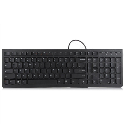 联想(lenovo)K5819原装键盘 巧克力键盘 USB接口 有线 黑色