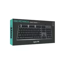 罗技(Logitech)罗技 K840时尚机械键盘 游戏机械键盘 非樱桃轴 罗技机械轴 高速触发