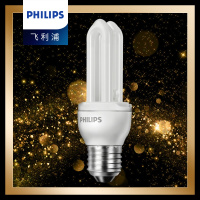 飞利浦'标准节能灯非LED灯泡 ES 11W 暖E27(新)(五个装)