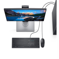 戴尔 有线键盘鼠标套装笔记本电脑办公USB键鼠套装