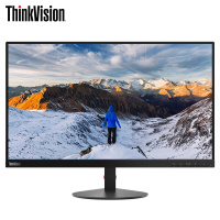 联想ThinkVision S24e 23.8英寸窄边框低蓝光不闪屏VA屏液晶显示器.