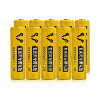 雷摄(LEISE)5号AA充电电池大容量3000毫安KTV话筒专用五号充电电池 20节装（不含充电器）
