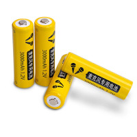 雷摄(LEISE)5号AA充电电池大容量3000毫安KTV话筒专用五号充电电池 4节装(不含充电器)