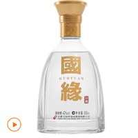 今世缘 白酒 国缘对开 双开 柔雅型 42度 500ml