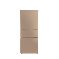 美的(Midea)BCD-213TM(E) 分类保鲜 节能静音 三门三温式直冷冰箱家用冰箱