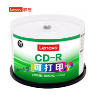 lenovo联想CD-R 空白光盘/刻录盘(50片/桶)-(桶)52速700MB 空白光盘
