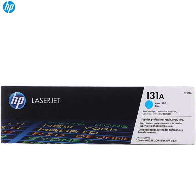 惠 普硒 鼓-惠 普(HP)CF212A 青色硒 鼓 131A 适用 LaserJet M251n/M276fn/M276fnw, 只,