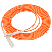 LBYZY 橙色多模单芯 60M-2.0-MM-LCFCSC-PVC Fiber