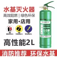 久久神龙 水基车载灭火器便携汽车年检消防器材特惠 水基2L