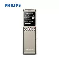 飞利浦(Philips)VTR6200录音笔专业高清降噪远距无线麦克风电话录音学生会议采访支持外放64G扩展8G内存灰色