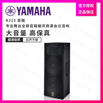 雅马哈(YAMAHA) R215 双15寸全频音箱 多功能厅、舞台演出音响