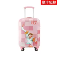 美旅 儿童行李箱可坐可骑拉杆箱 TY0*92001 粉红色