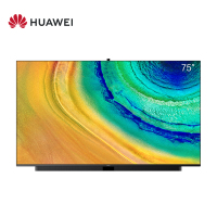 华为(HUAWEI) 智慧屏V75 75英寸 4K AI智能电视机 4G+64G星际黑