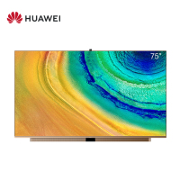 华为(HUAWEI) 智慧屏V75 75英寸 4K AI智能电视机 4G+64G摩卡金