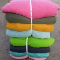 彩色擦机布花抹布碎布淡色全棉吸油吸水大块花四零布 无尘布 破布