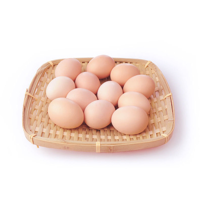 堆草堆 土鸡蛋 10枚 350g-420g 五谷蛋 天然谷物饲养