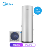 美的Midea/ KF66/200L-TM(E2)家用空气能热水器200升空气源热泵