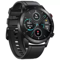 华为荣耀(HONOR)智能手表MagicWatch 2心率检测运动监测防水运动手表GT手表 运动款碳石黑-46mm