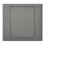 西蒙E3系列空白盖板(荧光灰)301000-61