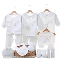 亿婴儿 婴儿衣服礼盒纯棉套装新生儿衣服礼盒 婴儿用品12件套 2608