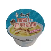 康师傅开心桶酸萝卜老鸭汤121g