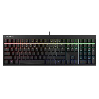 樱桃(Cherry)MX2.0S RGB G80-3821LSAEU-2 全尺寸有线机械键盘 黑色 青轴